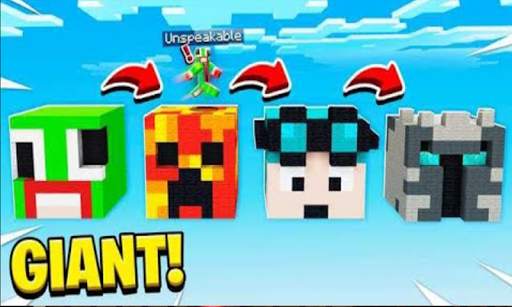 YouTuber Head Parkour! for Minecraft PE screenshot 2