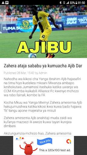 Watani wa Jadi -  Habari za Michezo  2019 screenshot 2