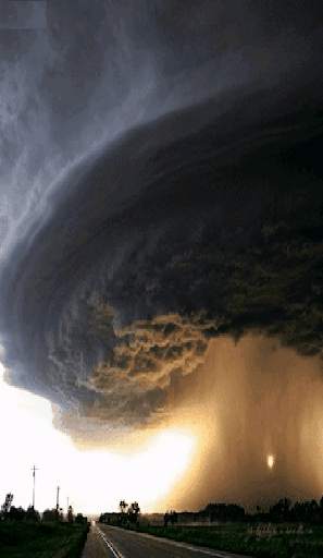 Tornado Live Wallpaper screenshot 1