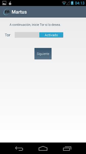 Martus Móvil screenshot 1