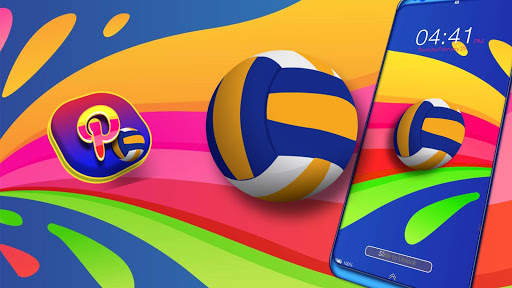 Volleyball Launcher Theme screenshot 2