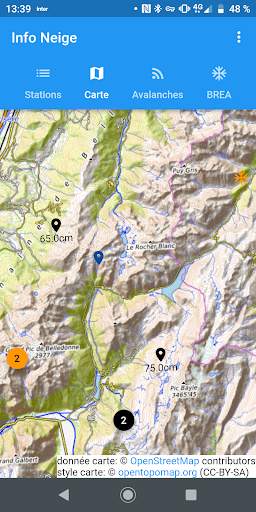 Info Neige screenshot 2
