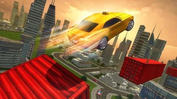Crazy Taxi Stunts: Car Driving Games screenshot 3