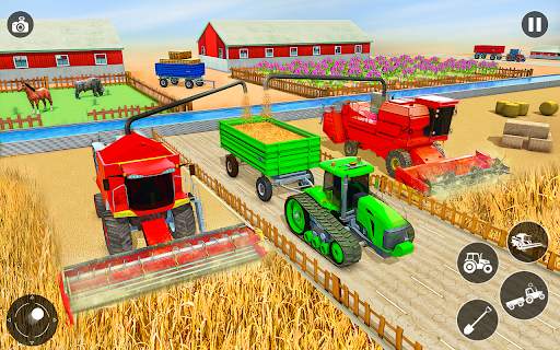 Big Tractor Farming Simulator screenshot 6