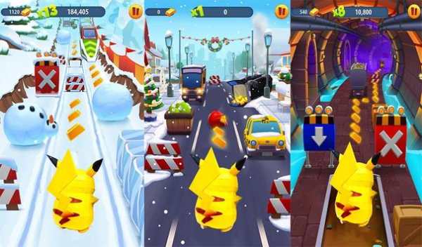 Pikachu Running Dash скриншот 4
