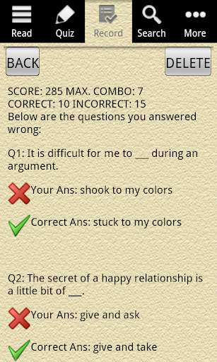 English Grammar - Idiom (lite) screenshot 5