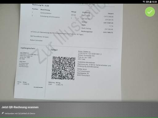 QR-Zahlteil App screenshot 5