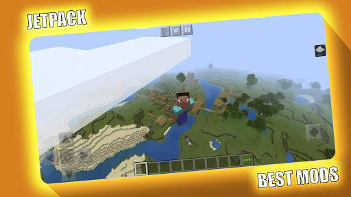 Jetpack Mod for Minecraft PE - screenshot 4