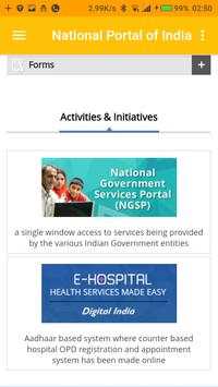 India National Portal Mobile Application screenshot 2
