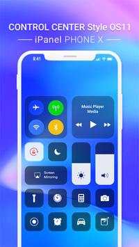 Control Center style IOS 12 - Phone XS screenshot 1