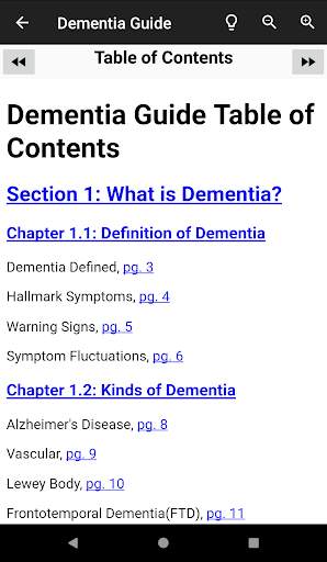 Dementia Guide Expert скриншот 3