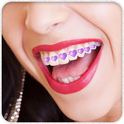 Teeth Braces Photo Booth أيقونة