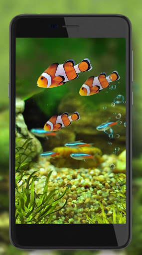 Aquarium World Live Wallpaper screenshot 5