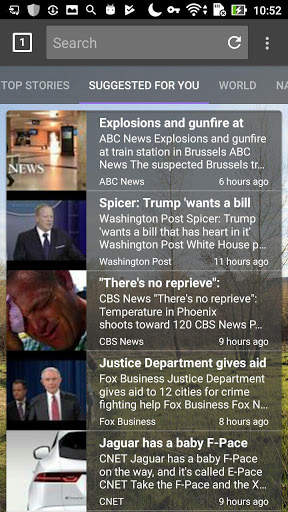 G Browser screenshot 1