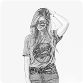 Pencil Sketch Art icon