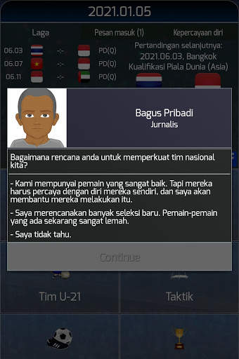 True Football National Manager screenshot 10