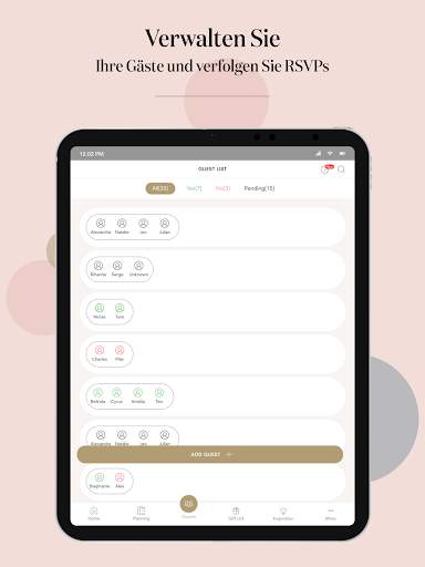 Wedding Planner auf Wedsly screenshot 19