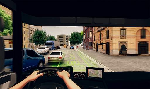 Real Truck Driver: Parking School screenshot 6