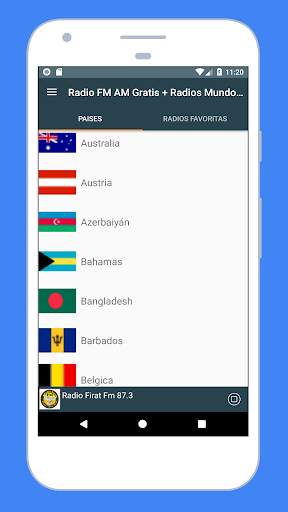 Radio FM AM Gratis   Radios Mundo - Radio Mundial screenshot 4
