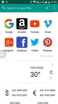 Popular Browser Fast screenshot 1