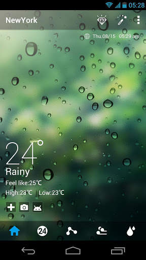 Nature Weather Live Background screenshot 2