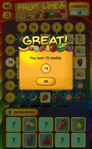 GAME I MAKE - Fruit Lines screenshot 3