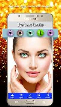 Change Color Eye Lens screenshot 1