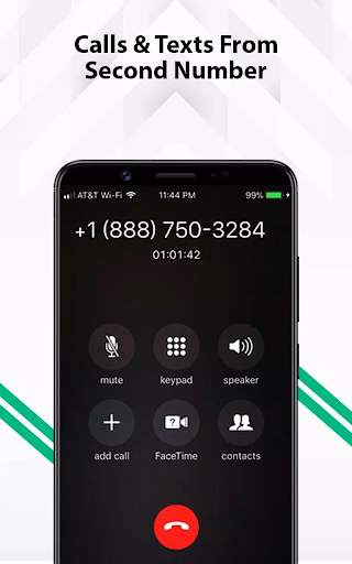 2nd Line Second Phone number screenshot 2