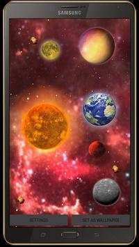 3D Solar System Live Wallpaper 3D Screensaver Free screenshot 6