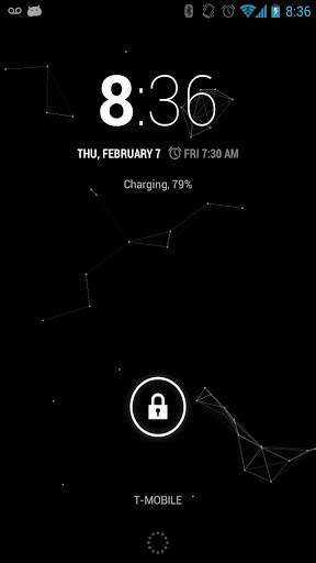 Particle Garden Live Wallpaper screenshot 1
