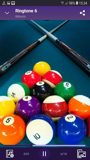 Billiards - RINGTONES and WALLPAPERS screenshot 3