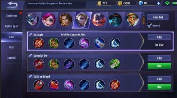 MOBA ML BUILDS screenshot 3