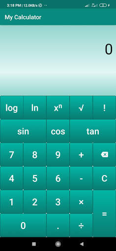 My Calculator screenshot 1