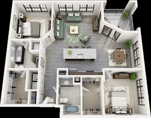 House Plan Ideas 3D screenshot 3