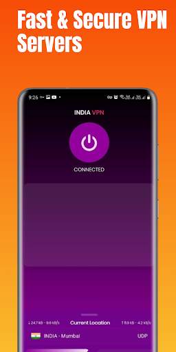 INDIA VPN - Secure VPN Proxy screenshot 5
