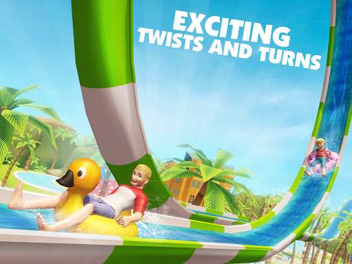 Pool Ride Rush - Water Park Racing Games 2021 screenshot 10