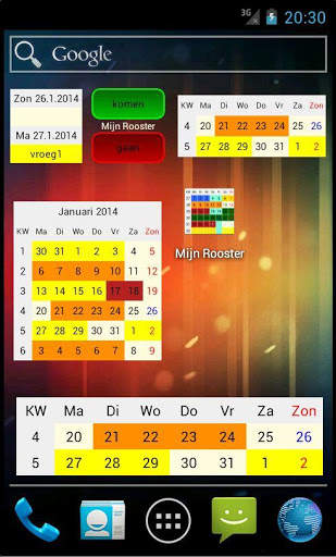 Mijn Rooster Shift Schedule screenshot 8