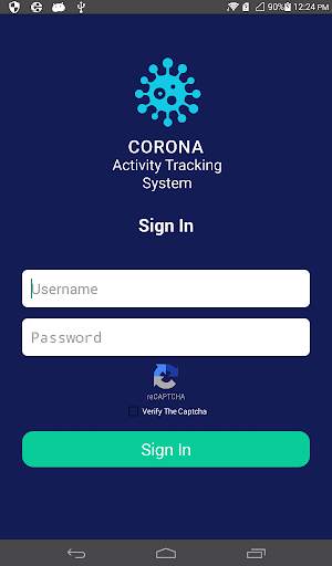 Corona Tracking and Response App स्क्रीनशॉट 1