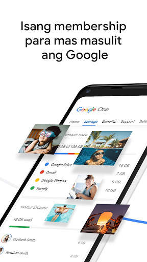 Google One screenshot 1