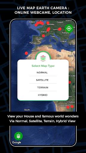 Live Map Earth Camera : Online screenshot 1