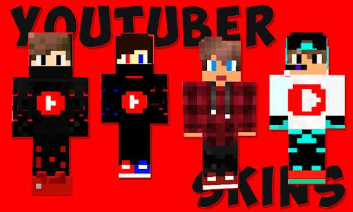 All Youtuber Skins for MPСE screenshot 2