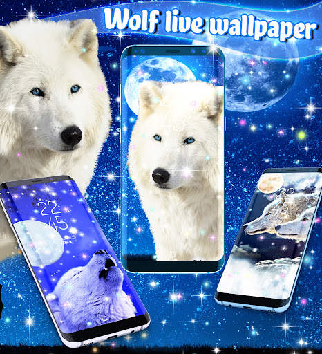 Wolf live wallpaper screenshot 2