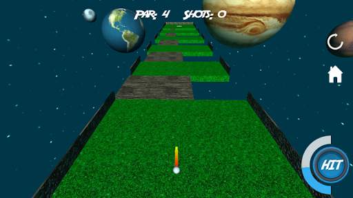 Mini Golf 3D in Space screenshot 1