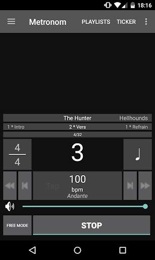 Bandtronome - Metronome for Bands & Musicians screenshot 1