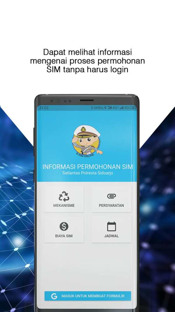 E-SIM POLRESTA SIDOARJO screenshot 1