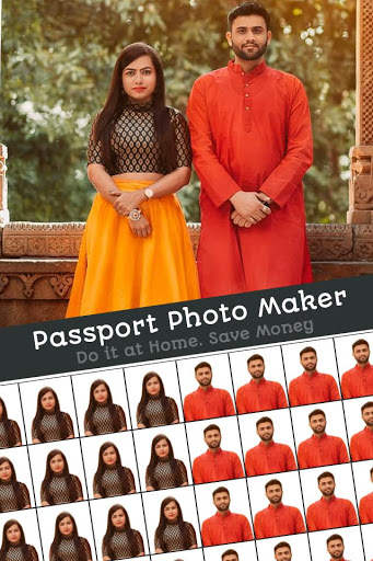Passport Size Photo Maker with Background Changer 1 تصوير الشاشة