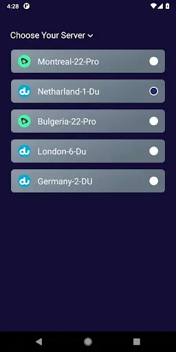 Dark VPN screenshot 2