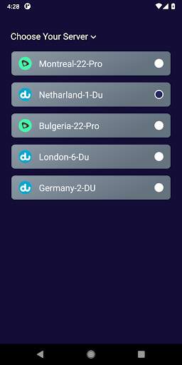 Dark VPN screenshot 2
