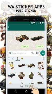 WA Stickers For PUBG-PUBG Whatsapp Stickers screenshot 2