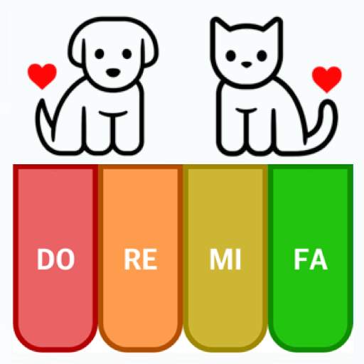Piano Kids. Piano Cat and Dog 3333